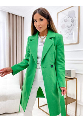 PREDOBJEDNÁVKA Jarný kabát Jadore - apple green ( dodanie koncom marca )